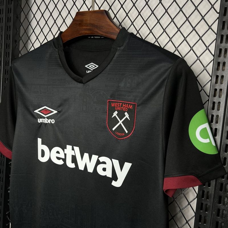 Camisola Alternativa West Ham United 24/25