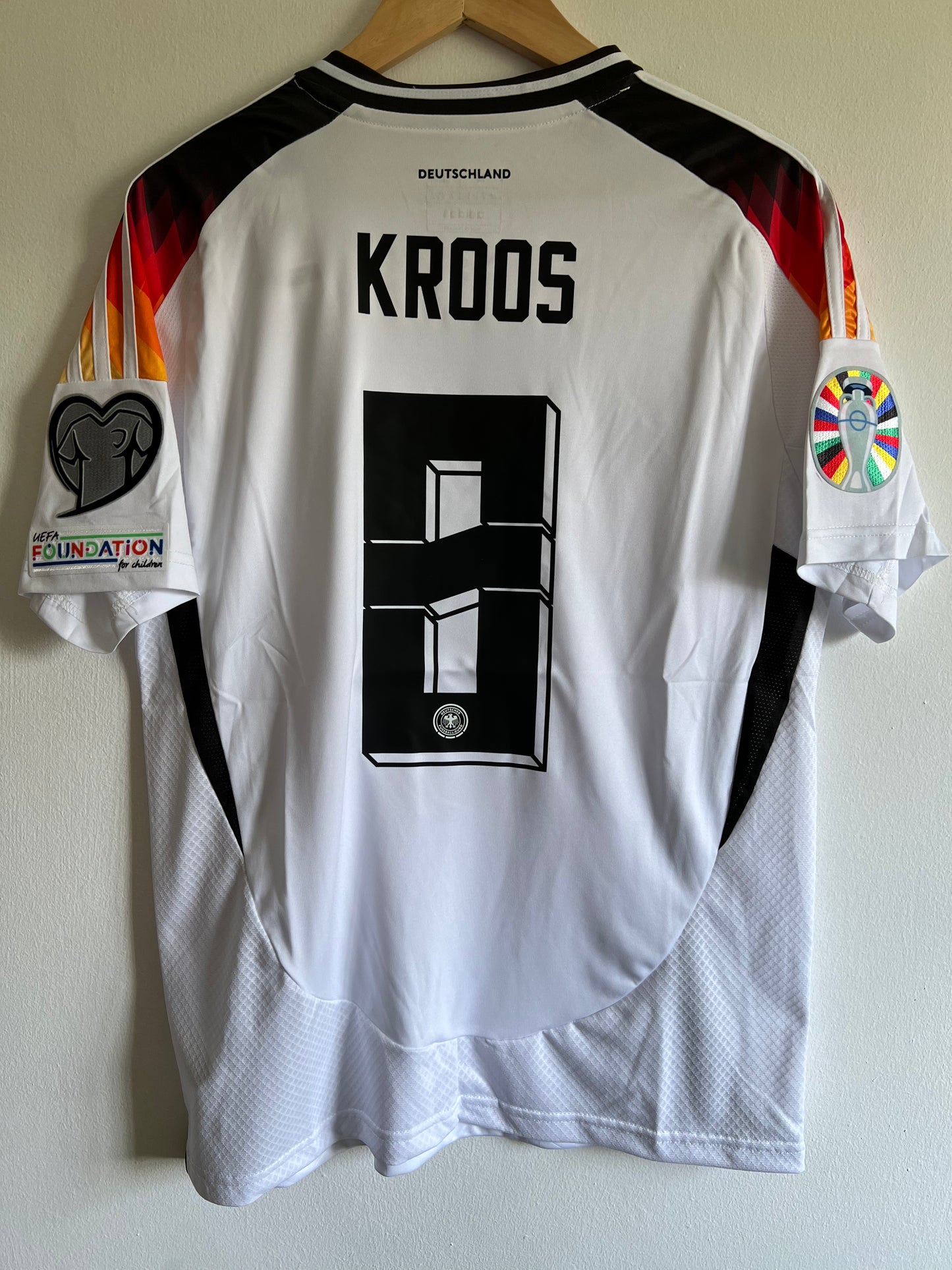 Camisola Principal Alemanha Euro 2024 KROSS 8