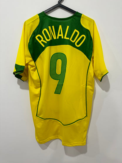 Camisola Principal Brasil 2005 RONALDO 9