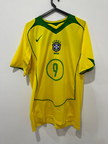 Camisola Principal Brasil 2005 RONALDO 9