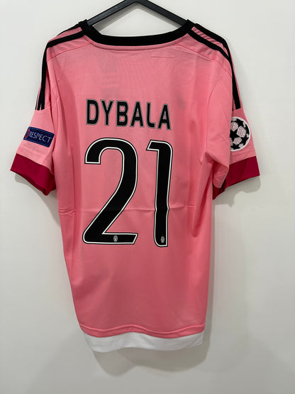 Camisola Alternativa Juventus DYBALA 21 15/16