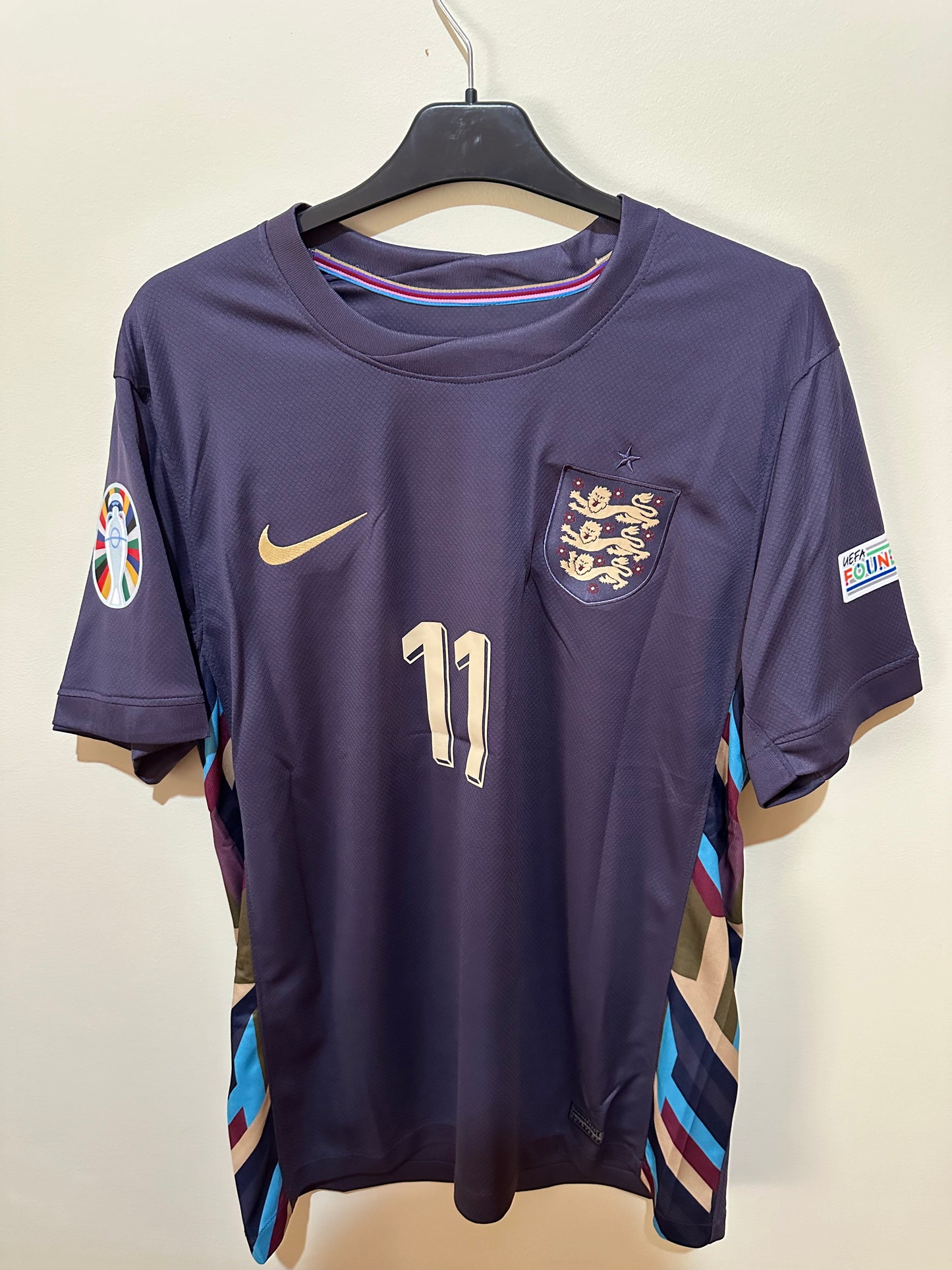 Camisola Alternativa Inglaterra Euro 2024 FODEN 11