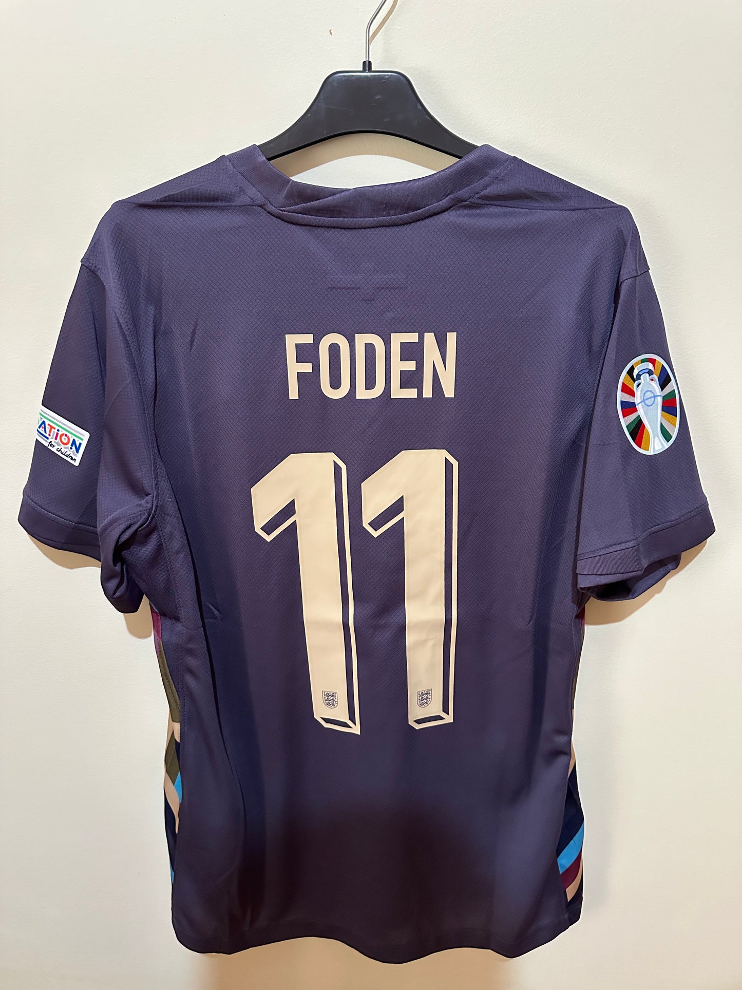 Camisola Alternativa Inglaterra Euro 2024 FODEN 11