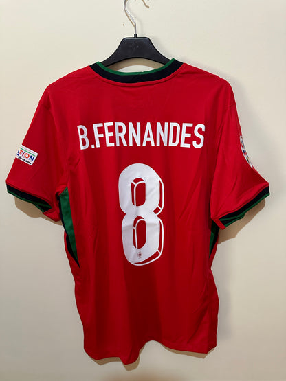 Camisola Principal Portugal Euro 2024 B.FERNANDES 8