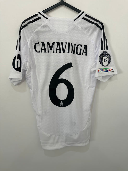 Camisola Principal  Real Madrid 24/25 Versão Jogador CAMAVINGA 6