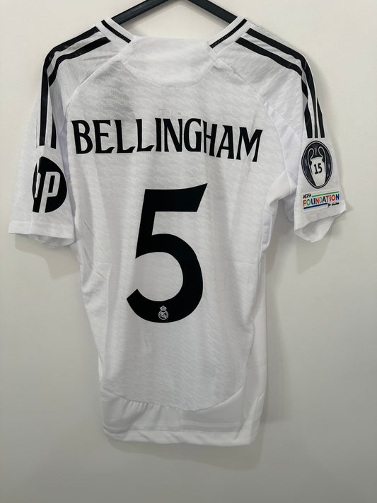 Camisola Principal  Real Madrid 24/25 Versão Jogador BELLINGHAM 5