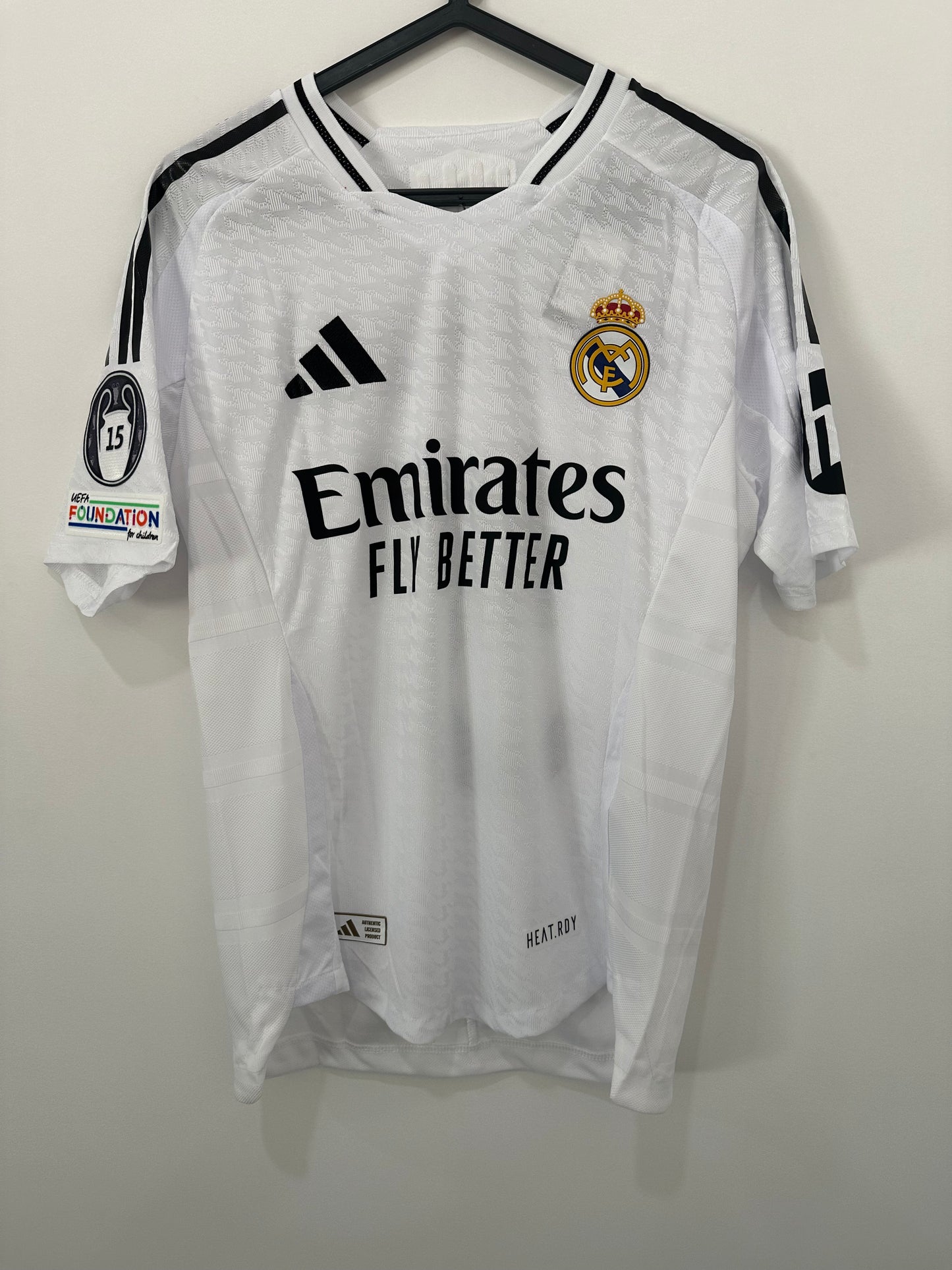 Camisola Principal  Real Madrid 24/25 Versão Jogador BELLINGHAM 5