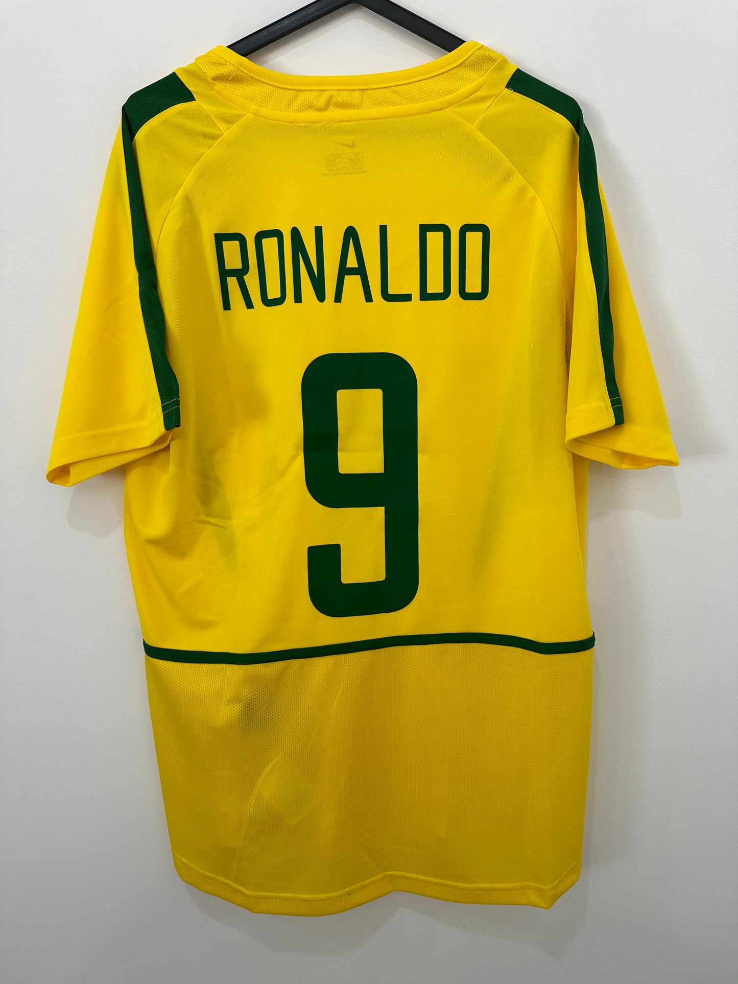 Camisola Principal Brasil 2002 RONALDO 9