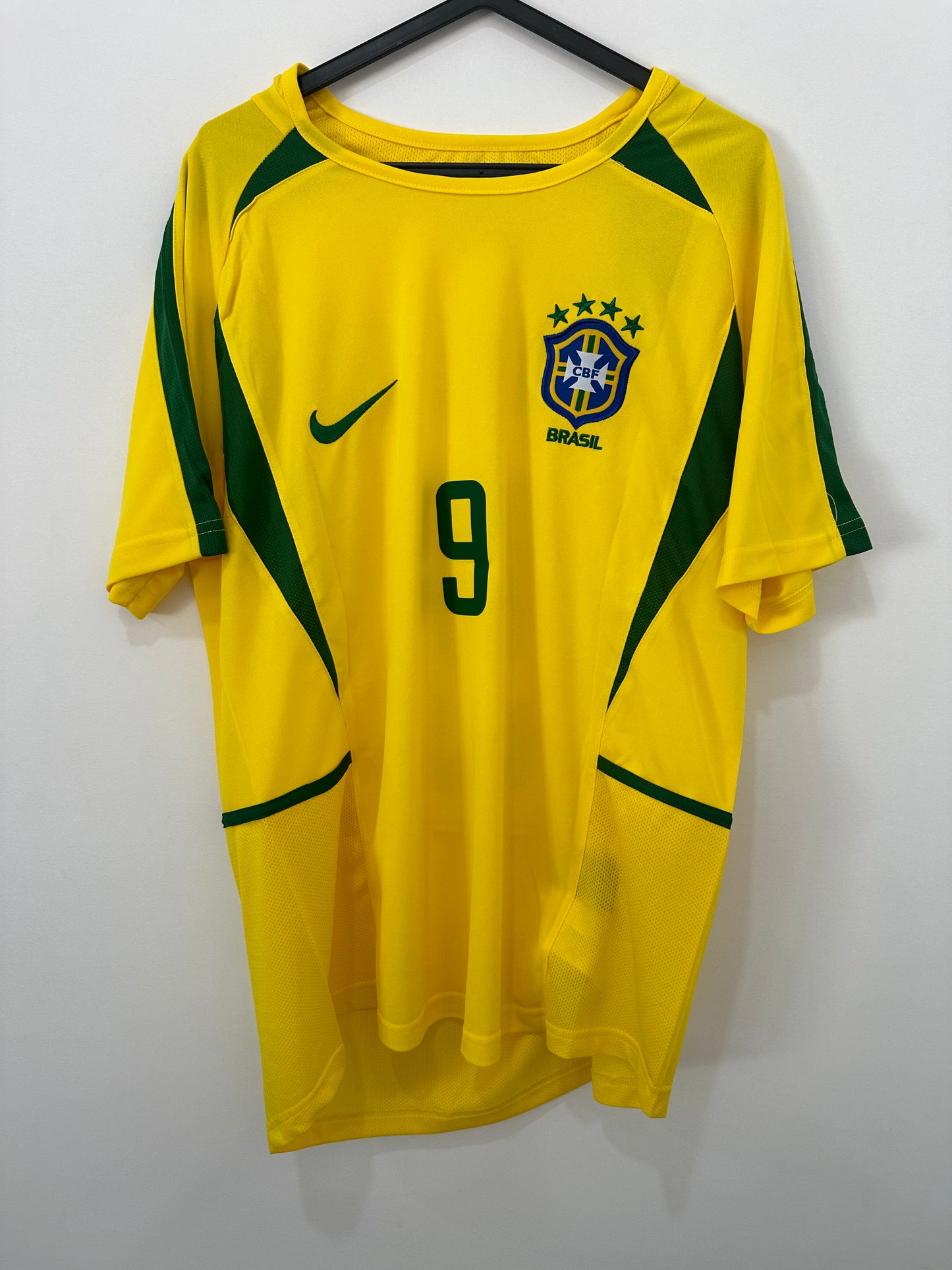 Camisola Principal Brasil 2002 RONALDO 9