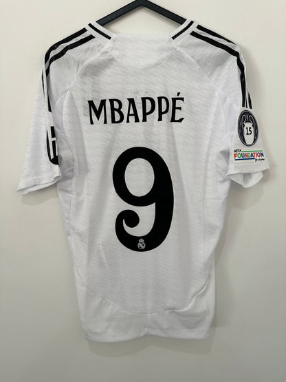 Camisola Principal  Real Madrid 24/25 Versão Jogador MBAPPÉ