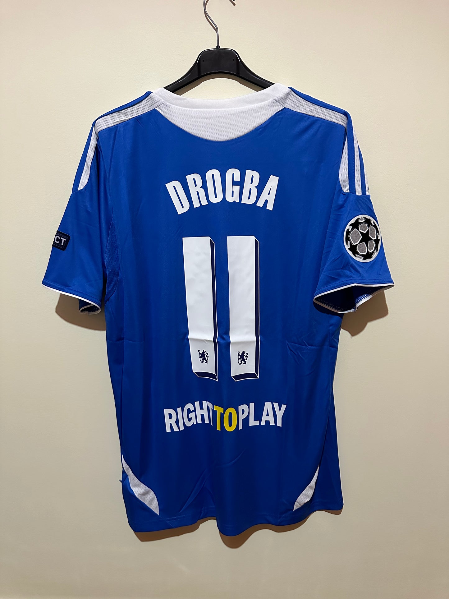 Camisola Drogba 11 Chelsea Final Champions 2012