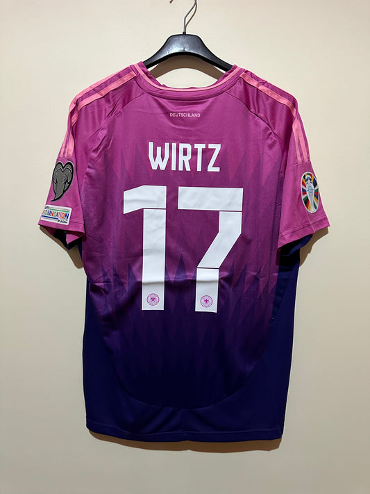 Camisola Alternativa Alemanha Euro 2024 Wirtz 17