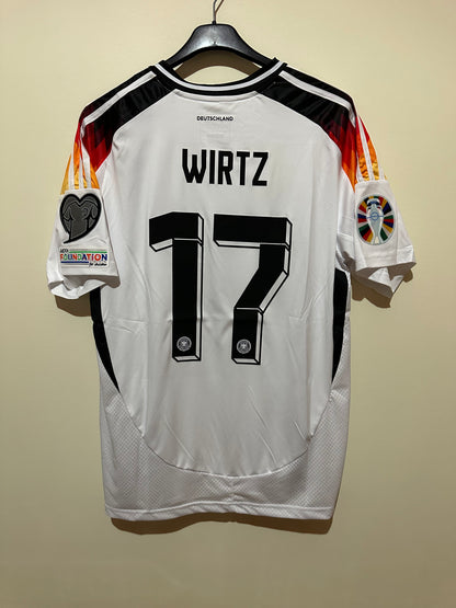 Camisola Principal Alemanha Euro 2024 WIRTZ 17