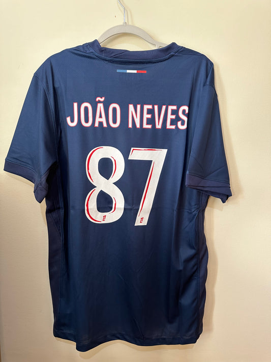 Camisola Principal PSG 24/25 JOÃO NEVES 87