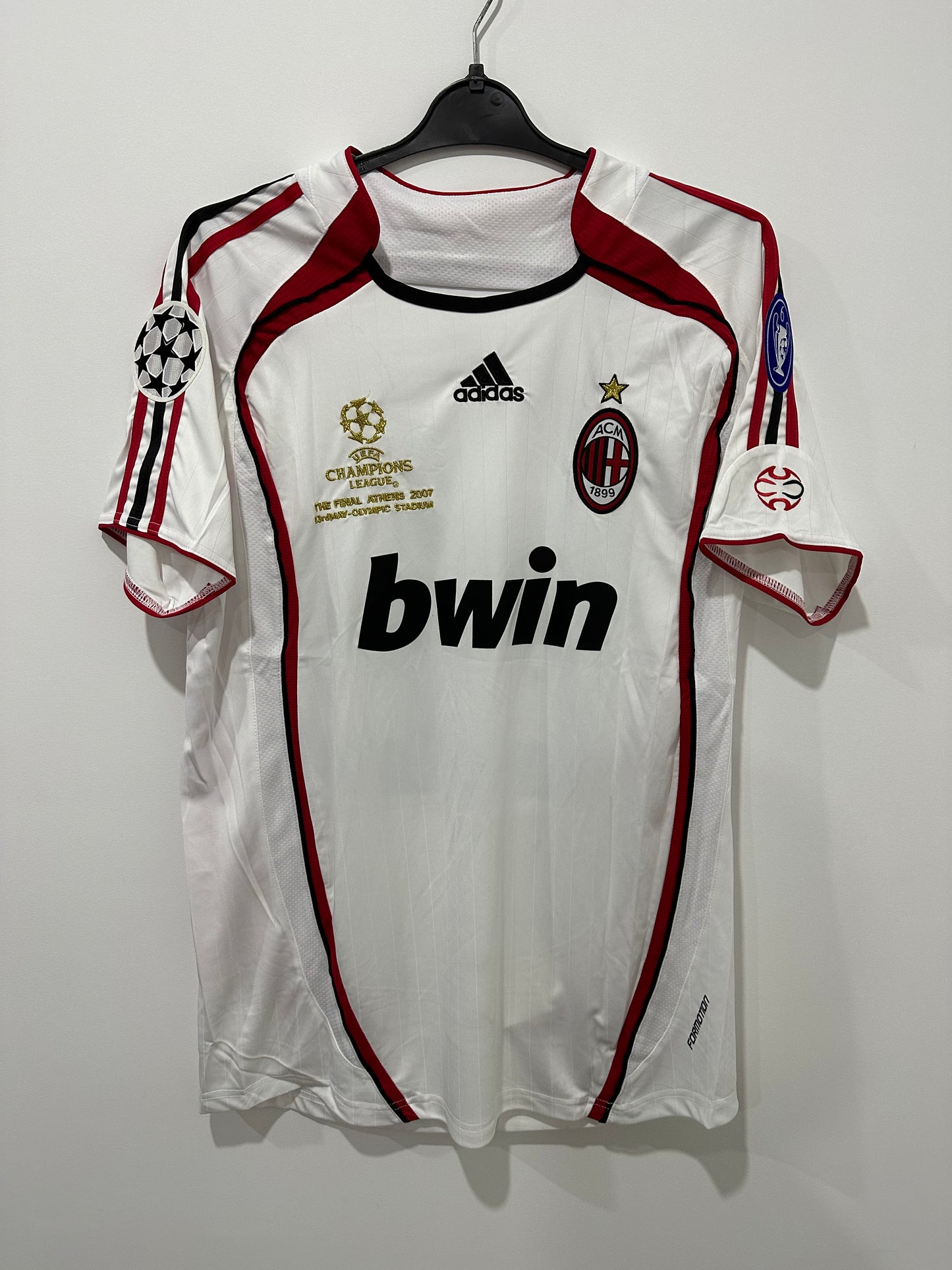 Camisola KAKÁ 22 AC Milan Final Champions 2007