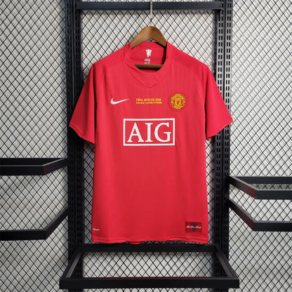 Camisola Principal Manchester United RONALDO 7 Final Champions 2008