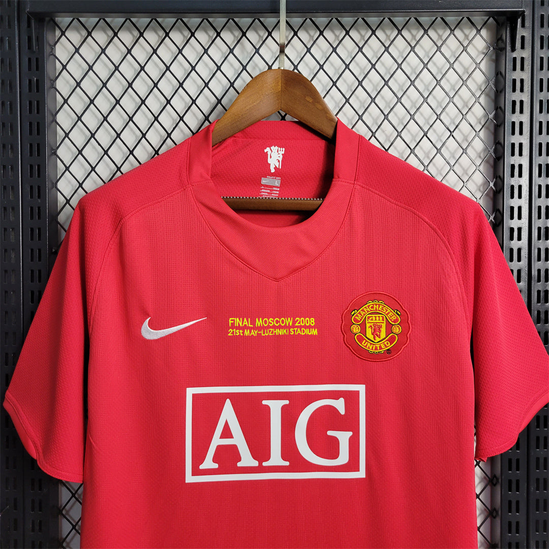 Camisola Principal Manchester United RONALDO 7 Final Champions 2008