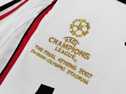 Camisola Alternativa AC Milan Final Champions League 2007